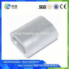 Aluminium Oval Ferrule Drahtseil Crimps